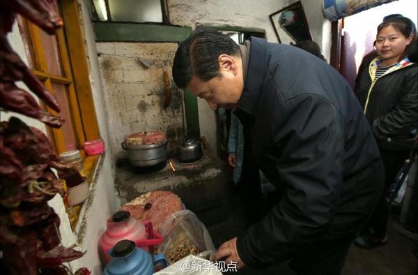 習近平赴邊陲考察棚戶區改造:希望日子越過越好(圖)